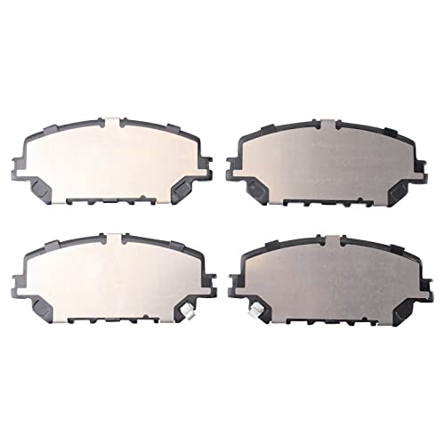 TRQ Front and Rear Brake Pad and Rotor Set Ceramic