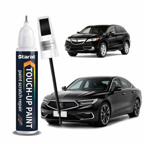 Crystal Black Pearl(NH731P) Touch Up Paint Pen for Acura Scratch Repair - color: Crystal Black Pearl (NH731P)