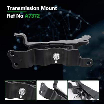 Engine Motor Mount and Transmission Mount kit Compatible with Altima - size: A4355HY A4365HY A4356HY A7362 A7386 A7372