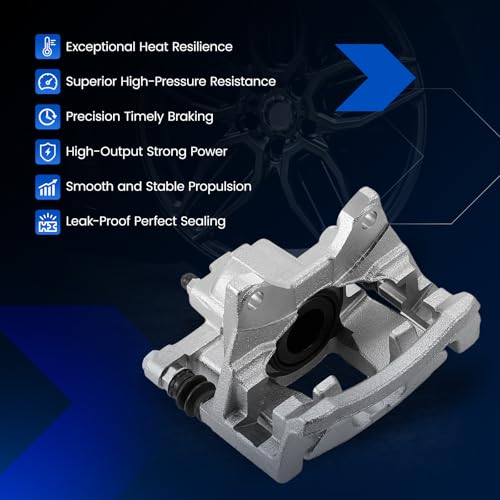 Rear Brake Caliper Assembly for Dodge Nitro 2007-2011 3.7L 4.0L - size: Rear [18B5047 & 18B5046]