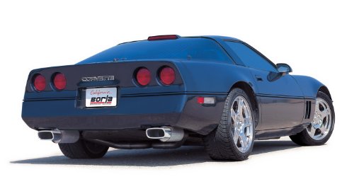 BORLA 140082 Cat-Back Performance Exhaust System for 1986-1991 Chevrolet Corvette (C4) 5.7L V8 Automatic/Manual Transmission Coupe/Convertible (EXCEPT ZR1).