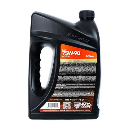 SAE 75W-90 Full Synthetic Gear Oil API GL-4 1 Gallon - size: 1 Gallon