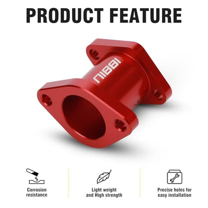 NIBBI Intake Manifold for Coleman Predator 212cc 196cc - color: Red