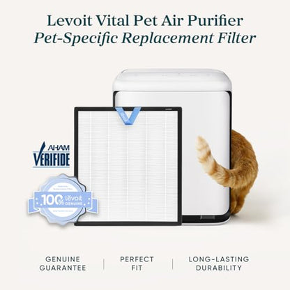 LEVOIT Smart Air Purifier for Home Pets Large Room Vital Pet White - color: White, style: Vital Pet