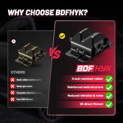 BDFHYK Front Engine Motor Mount Compatible with Chevrolet Impala 1994-1996 - size: 1994-1996 Chevrolet Impala 2PCS