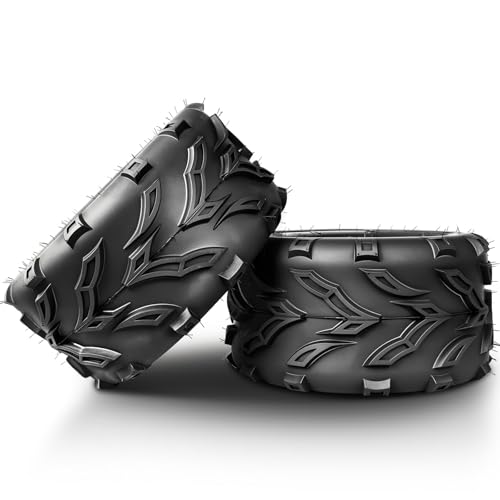 PROPARTS 16x8-7 ATV Tires 16x8x7 Go-Kart Mini Bike Tires 16x8.00-7 UTV Off-Road Tire, 4Ply Tubeless, Set of 2 - size: 16x8-7