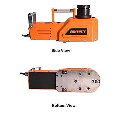 EAMBRITE 12V DC Heavy Duty 15 Ton 33000lbs Hydraulic Car Floor Jack with LED Light Electric Car Jack for SUV and RV, Trucks, Sedan, Van