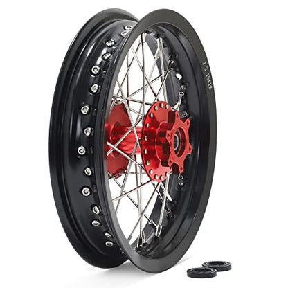 TOFR CNC 14" Rear Wheel Rim for Talaria Sting R MX3 / R MX4 / XXX / X3 Pro - color: Red, size: 14" Rear