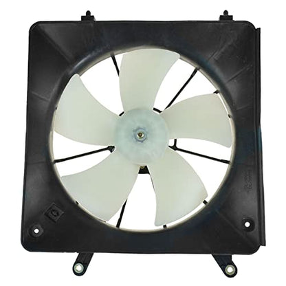 TRQ Right Radiator Cooling Fan Assembly Passenger Side - style: RFA83257