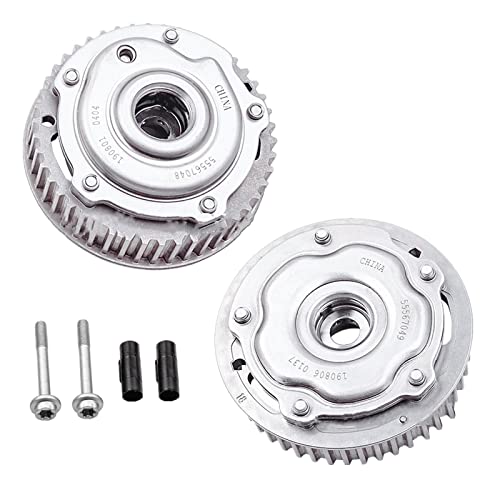 Camshaft Exhaust Sprocket, for Chevrolet Aveo(2009-2011 4Cyl 1.6L),for Pontiac G3(2009-2010 4Cyl 1.6L),for Saturn Astra (2008-2009 4Cyl 1.8L) Engine Timing Camshaft VVT Gear, #55567048 55567049