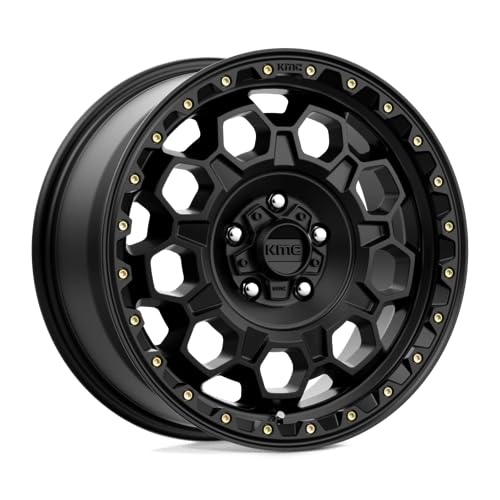 KMC TREK 17X8 6X4.55.29 20mm SATIN BLACK - KM54578064720 - color: SATIN BLACK, size: 17X8, 6X4.5, 5.29, 20mm