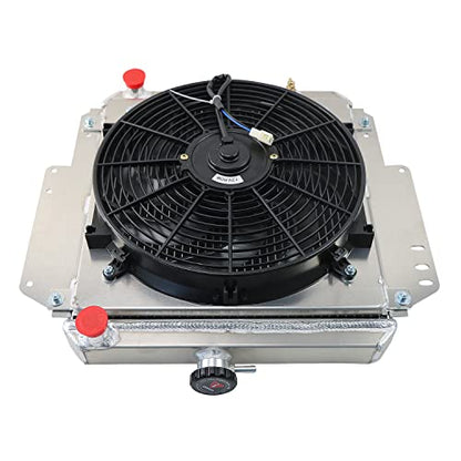 Aluminum Radiator for 1985-1995 Suzuki Samurai 2DR SPFTOP/HARDTOP SJ410,413 - size: 2-Row Radiator Fan Relay Kit