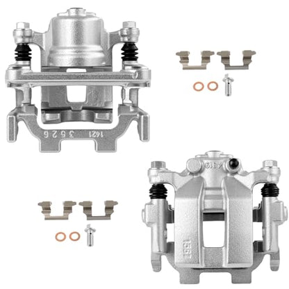 SCITOO Rear Driver & Passenger Side Disc Brake Calipers 19B3850 19B3851 - size: Rear[19B3850 & 19B3851]