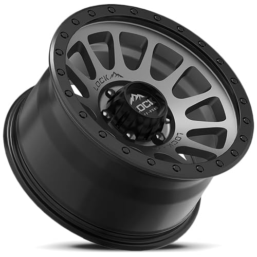 LOCK OFFROAD YOSEMITE-7969MGMBR 17X9-6X139.7 0et - Matte Grey with Matte Black Ring - color: Matte Grey with Matte Black Ring, size: 17X9 - 6X139.7 0et