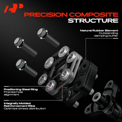 A-Premium Drive Shaft Coupler Flex Joint Propshaft Coupling with Bolts