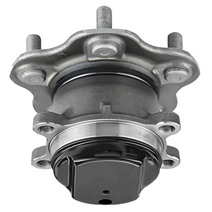 Detroit Axle - FWD 4pc Wheel Bearing Hubs for Nissan Rogue - size: 4W42498/Kit