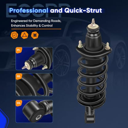 ECCPP Rear Complete Strut Spring Assembly for 2002-2006 for Honda CR-V - size: 171380L 171380R