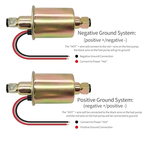 6 Volt Electric Fuel Pump Compatible with Buick 1927-1932 - style: 6 Volt Electric Fuel Pump