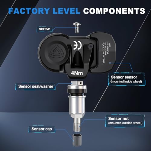 TPMS Sensors Fit for Honda Pre-Programmed Tire Pressure Monitoring 4PCS