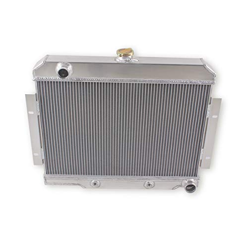 Aluminum Radiator for Je ep CJ Series V8 Conversion Chevy Engine - size: 3 ROW（Chevy engines）