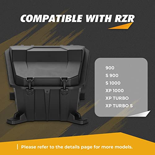 KEMIMOTO UTV Rear Cargo Box 69 QT Storage Box 2881193