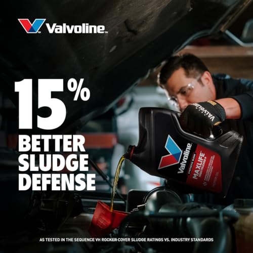 Valvoline High Mileage 150K with MaxLife Plus Technology 5W-30 Motor Oil 5 Quart - size: 5 qt (Pack of 1), style: High Mileage 150K