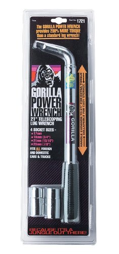 Gorilla Automotive 1721 Telescoping Power Wrench - Standard Socket - size: Standard Socket