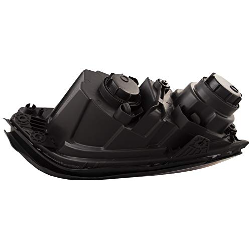 HEADLIGHTSDEPOT Chrome Housing Halogen Headlight Compatible with Kia Sorento 2007-2008 Includes Left Driver Side Headlamp