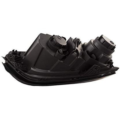 HEADLIGHTSDEPOT Chrome Housing Halogen Headlight Compatible with Kia Sorento 2007-2008 Includes Left Driver Side Headlamp
