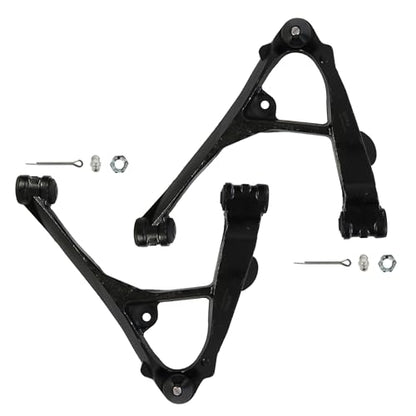 KUIPERAUTO 2PCS Front Lower Control Arm Suspension Kits Compatible with 1999-2006 Chevy Avalanche Silverado Tahoe GMC Yukon Sierra Compatible with 2002-2006 Cadillac Escalade - style: Front Lower 2PCS