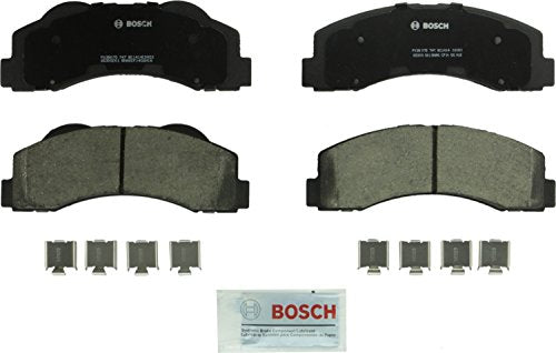 BOSCH BC1414 QuietCast Premium Ceramic Disc Brake Pad Set - Front