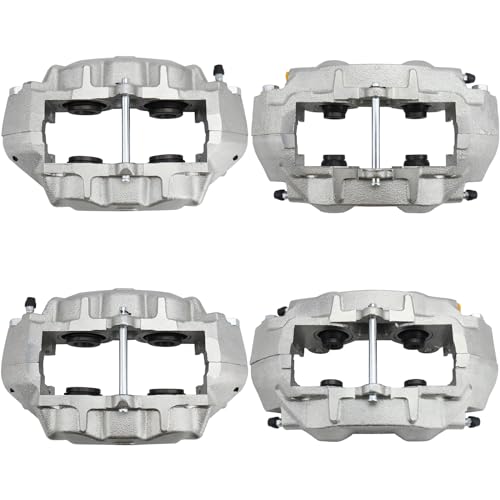 Brtec Front & Rear Left & Right Disc Brake Caliper Assembly, 4PCS - size: 187016+187017+187019+187020