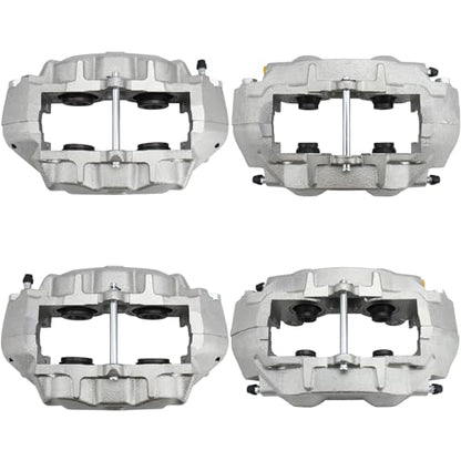 Brtec Front & Rear Left & Right Disc Brake Caliper Assembly, 4PCS - size: 187016+187017+187019+187020