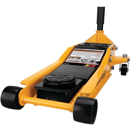 Performance Tool W1645 3.5 Ton Low Profile Swiveling Floor Jack - style: 3-1/2 Ton (7,000 lbs) Low Profile