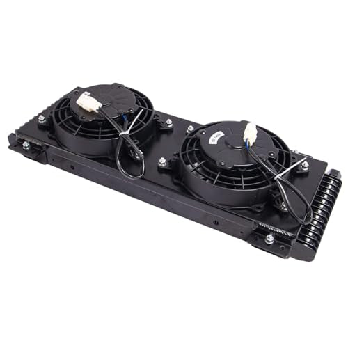 Transmission Oil Cooler Shroud Fan for Tru-Cool 40,000 40k GVW Low-Pressure Dr LPD47391 Black