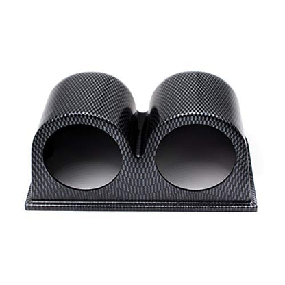 ETOPARS Black 2" 52mm Dual Hole Dash Dashboard Car Gauge Pod Mount Holder