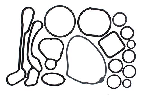 NewYall Engine Oil Cooler Gasket Seal O-Ring Full Set Kit