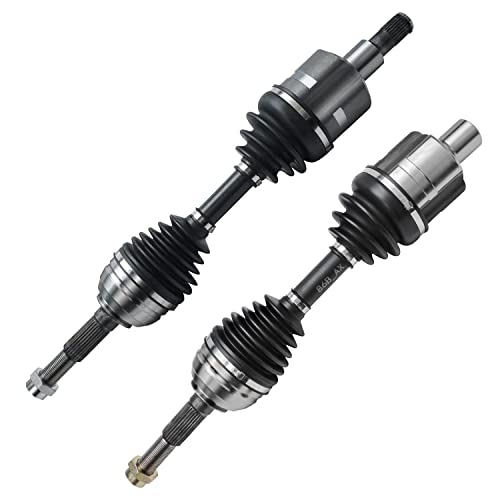Detroit Axle - 2 Front CV Axles for 4WD Chevy S10 Blazer GMC Sonoma Jimmy - size: 86A_AX_86B_AX/Pair