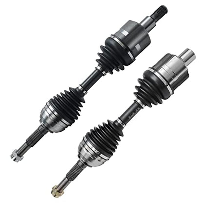 Detroit Axle - 2 Front CV Axles for 4WD Chevy S10 Blazer GMC Sonoma Jimmy - size: 86A_AX_86B_AX/Pair