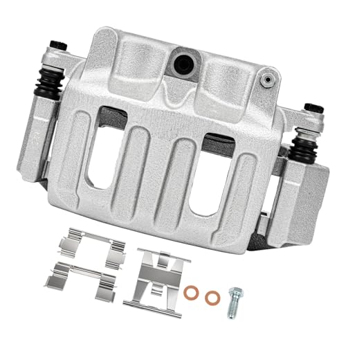 cciyu Front Right Disc Brake Caliper Assembly w/Bracket 18B4634 - size: Front Right[18B4634]