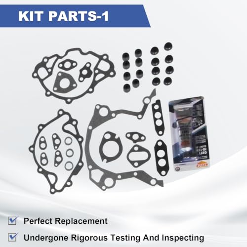 Full Engine Gasket Set w/Seal Silicone for Ford,Mercury,Lincoln - color: 260-1125,ks2328,F302-4