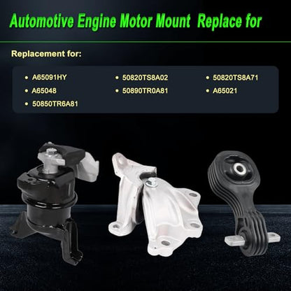 Engine Motor Mount Compatible with 2012-2015 Civic 1.8L Coupe - size: 2012-2015 Civic 1.8L Coupe