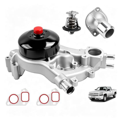 Water Pump Fit for 2007-2020 Silverado Tahoe Suburban Sierra Yukon H2 H3