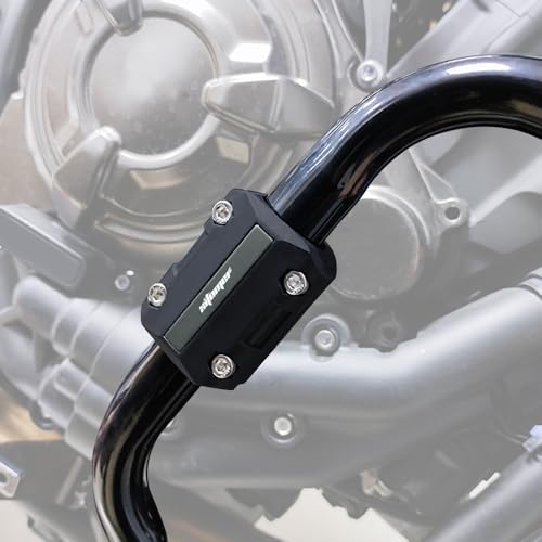 Xitomer 1 Pair 22mm/25mm/28mm Engine Guard Bumper Crash Bar Sliders - color: Titanium
