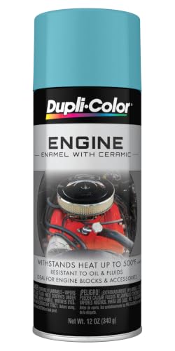 Dupli-Color Engine Paint with CERAMIC, Pontiac Blue, 12 oz - color: Pontiac Blue, size: 1 Count (Pack of 1)