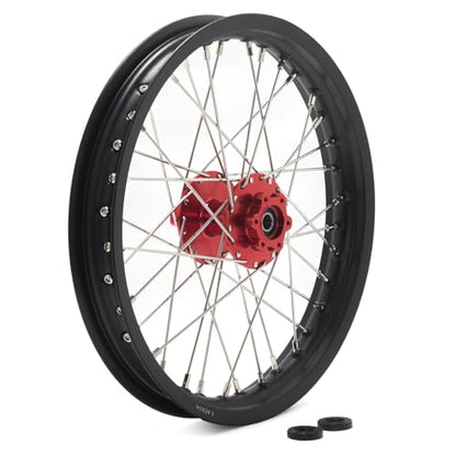 TOFR CNC 16"x1.85" Rear Wheel Rim Hub for Sur-Ron Light Bee X/S - color: Red, size: 16" Rear