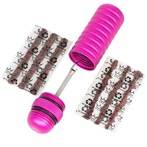 Peaty's Tubeless Bike Tyre Puncture Repair Plugger Kit - for MTB, Road & XC Bicycle Tyres - Unique Single-Sided Fork, for Rapid Puncture Repair to Fix Punctures Fast - 3X 3mm & 1.5mm Plugs - color: Punch