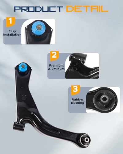 4Pc Control Arms with Ball Joints Fit for Ford Escape 2005-2012 - size: Fit for Escape 05-12 4x Control Arm Kit (335)