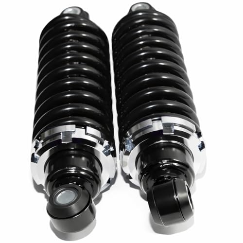 1 Pair Rear Street Rod Coil Over Shock w/300 Pound Black Coated Springs - size: Spring Rate 300Pound