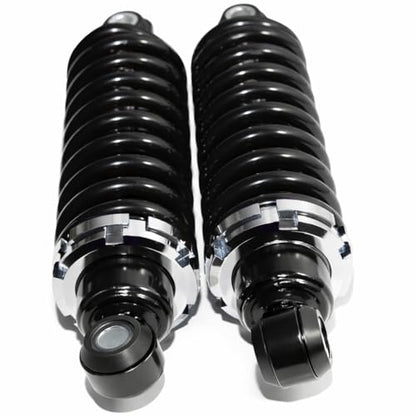 1 Pair Rear Street Rod Coil Over Shock w/300 Pound Black Coated Springs - size: Spring Rate 300Pound